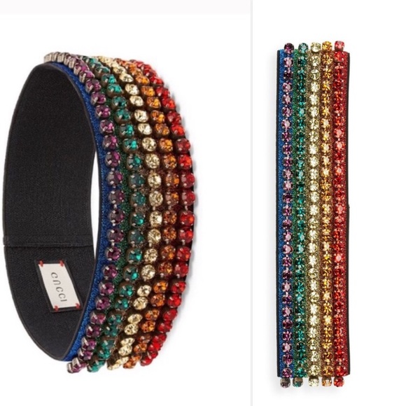 Gucci Webby Crystal Headband - Picture 14 of 15